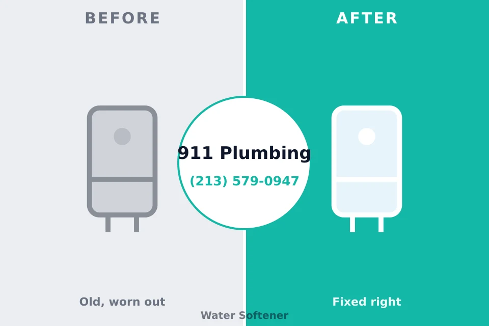 Before and after: plumbing company Lucedale, MS